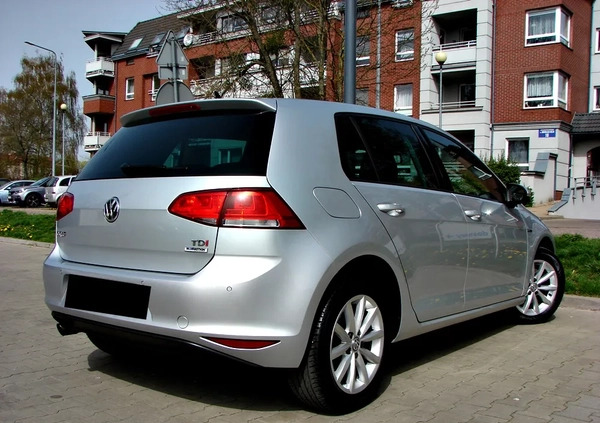 Volkswagen Golf cena 43900 przebieg: 213000, rok produkcji 2015 z Elbląg małe 631